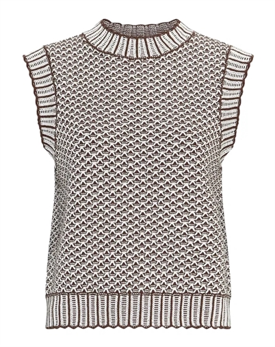 MSCH Copenhagen - MSCHPilla Vest - Slate Black/Egret